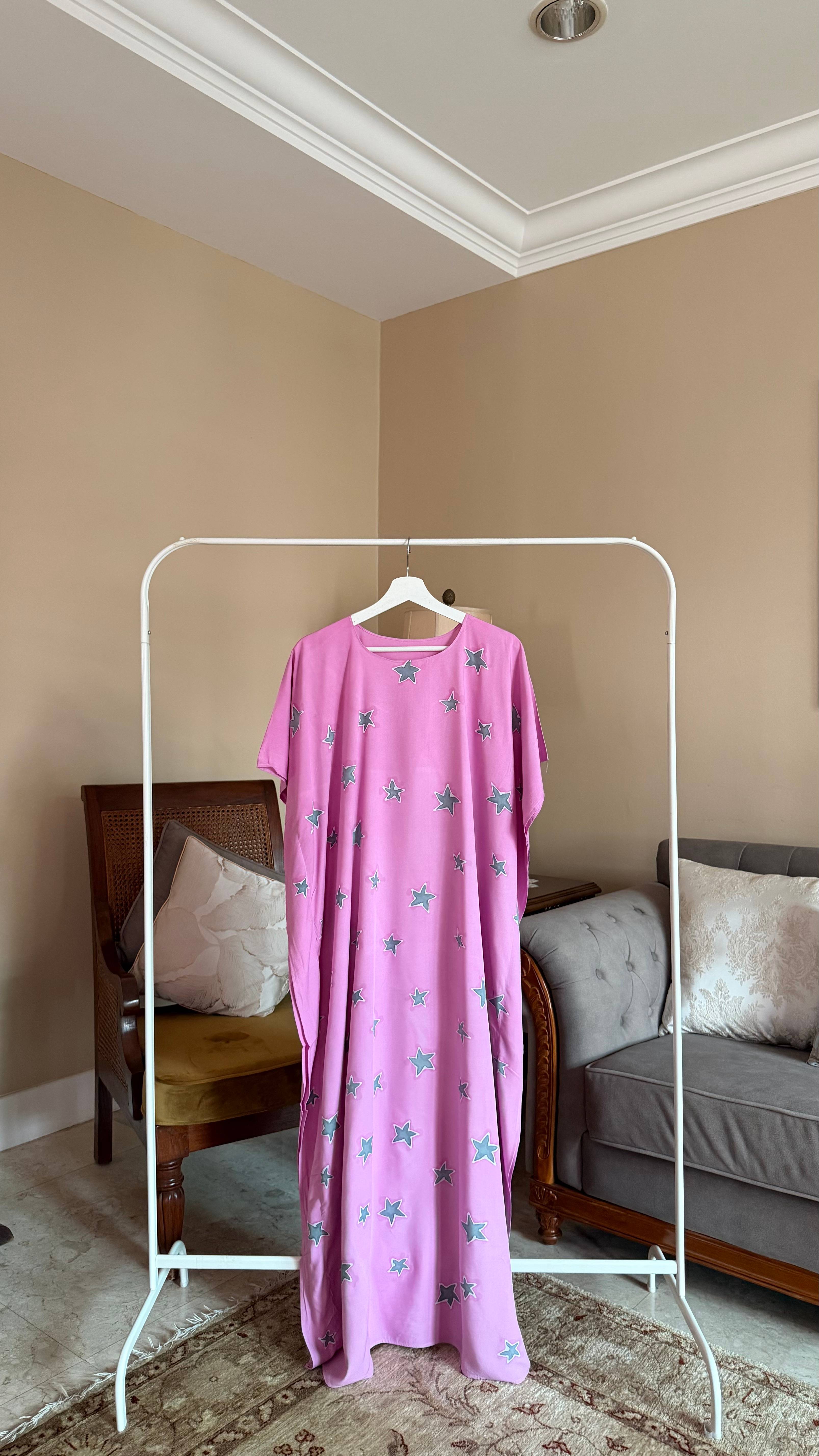 Stellar Soft Pink Kaftan