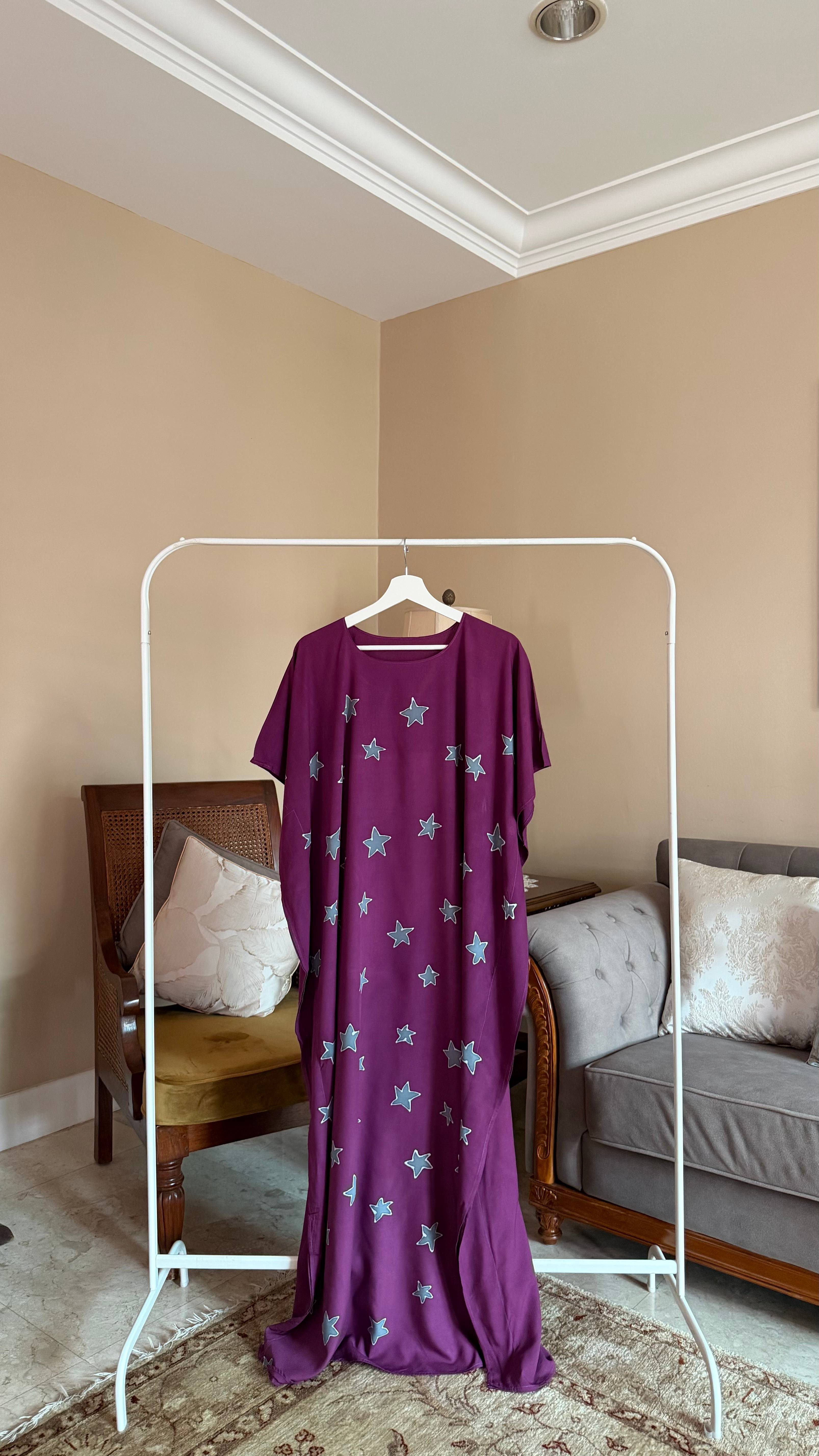 Stellar Maroon Kaftan