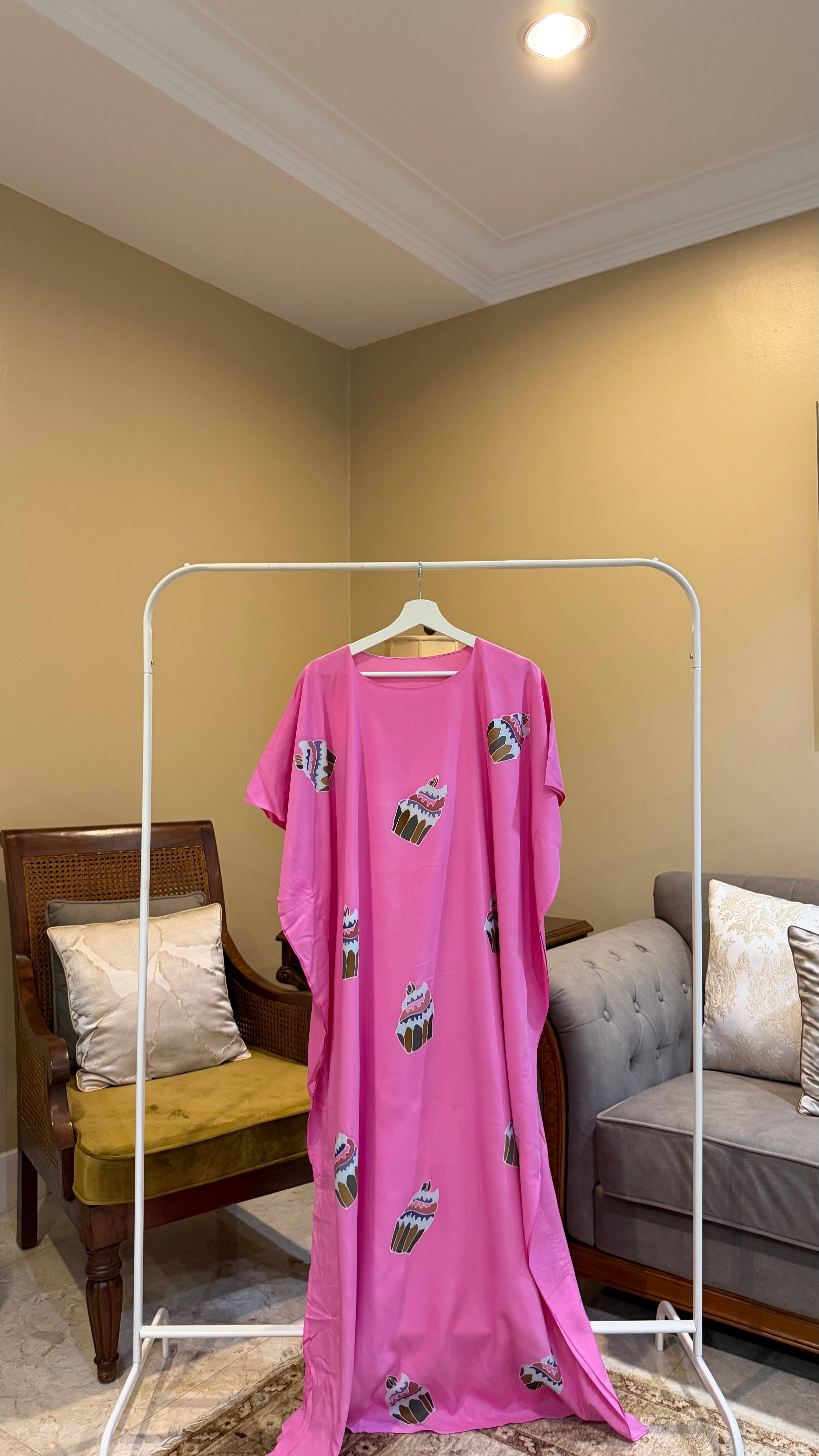 Cutesy Cupcake Pink Kaftan