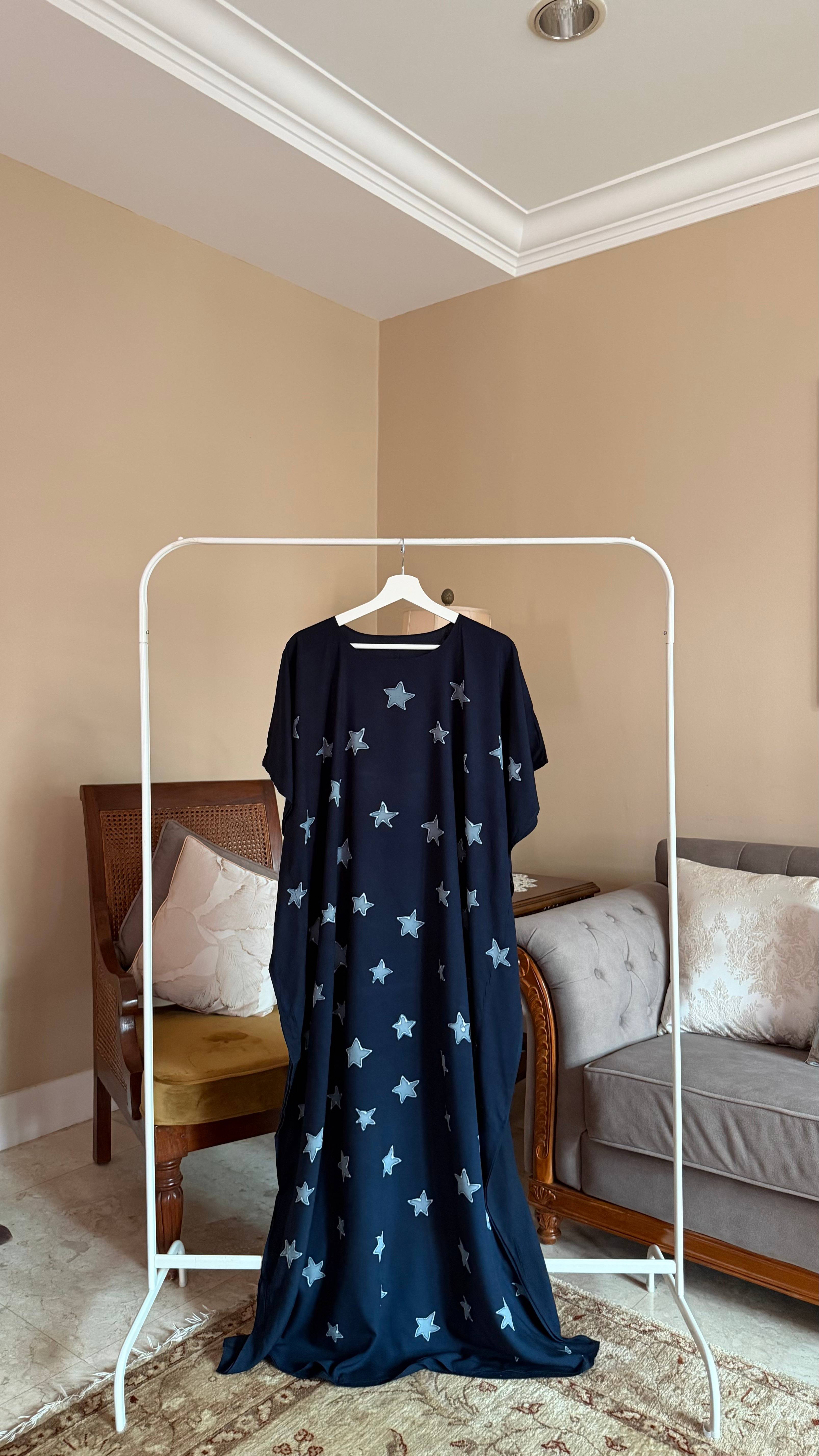 Stellar Dark Blue Kaftan