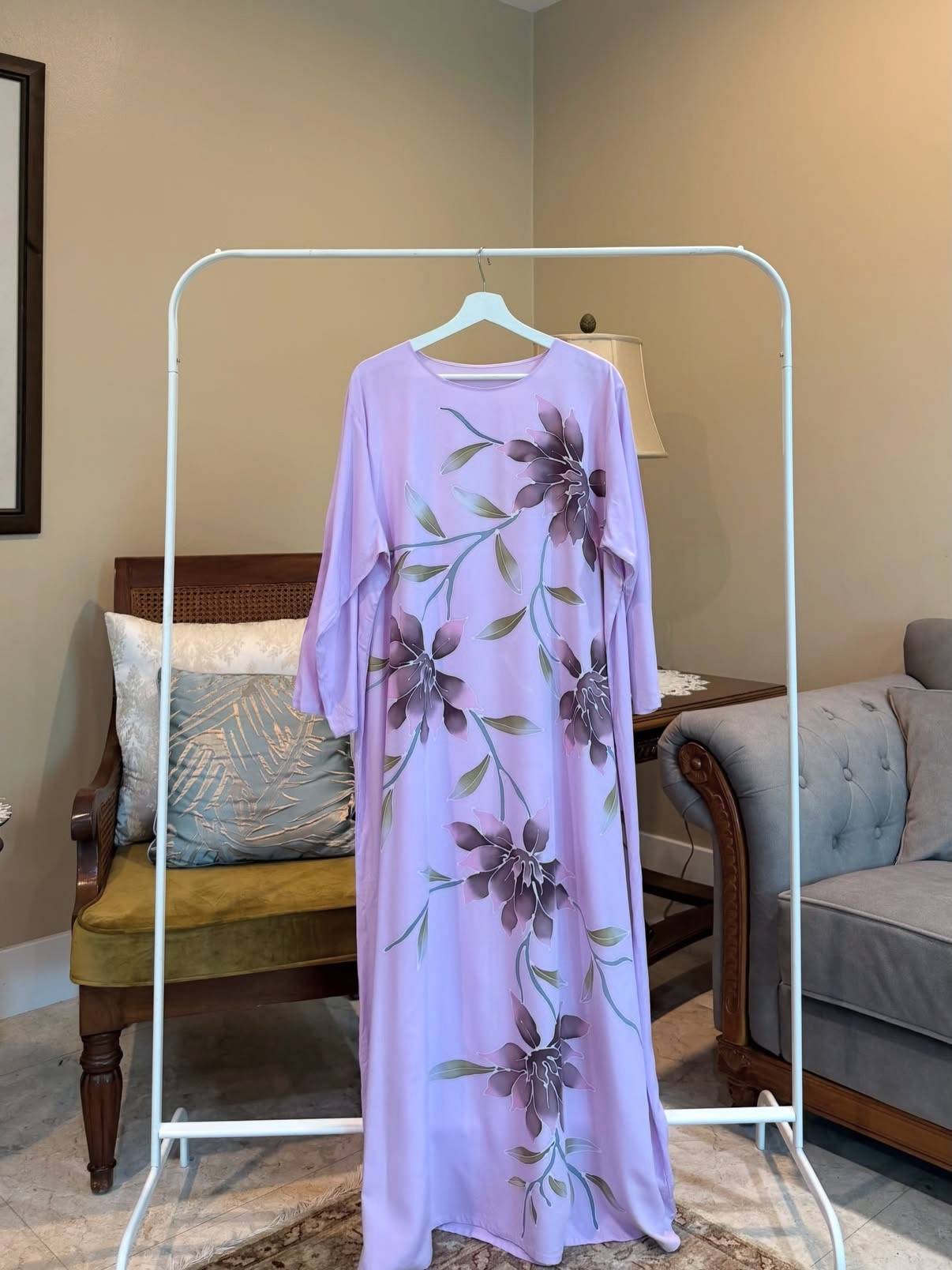 Lilac Floral Long Sleeve