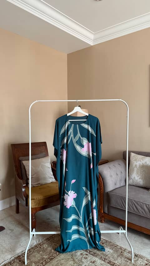 Floral Emerald Belle 1 Kaftan, image 1