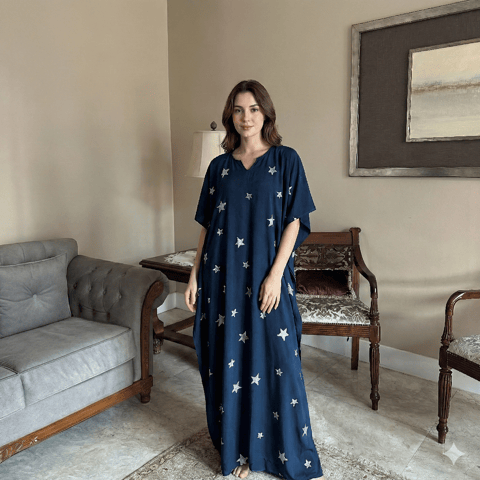 Stellar Blue Kaftan, image 1