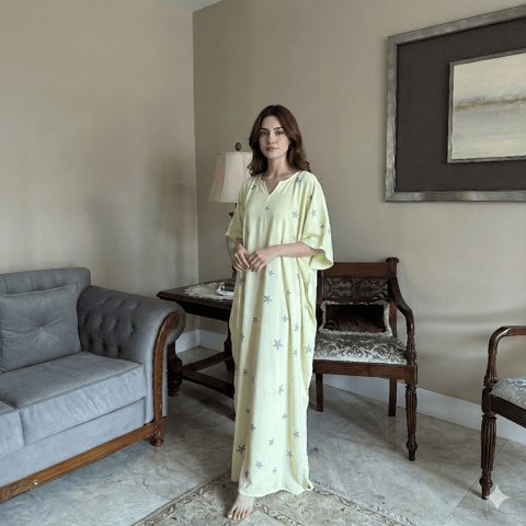 Stellar Yellow Kaftan, image 1