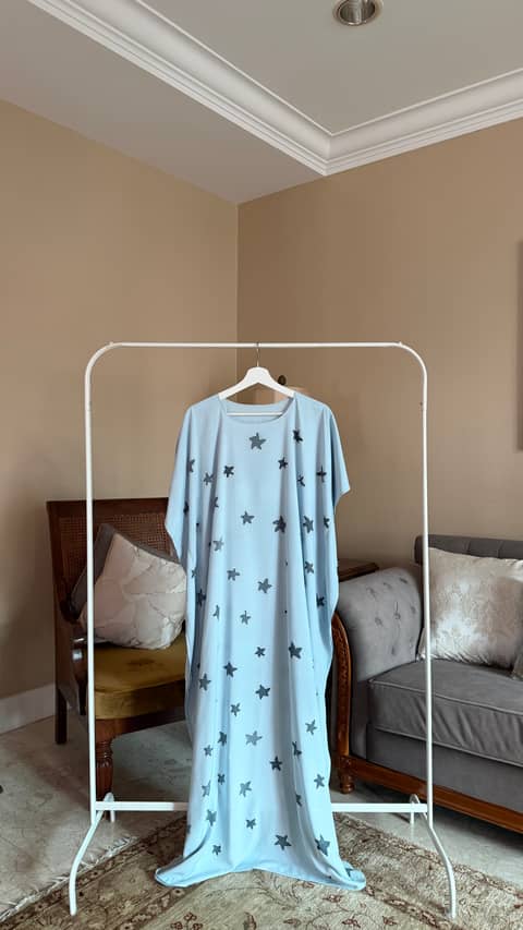 Stellar Baby Blue Kaftan, image 1